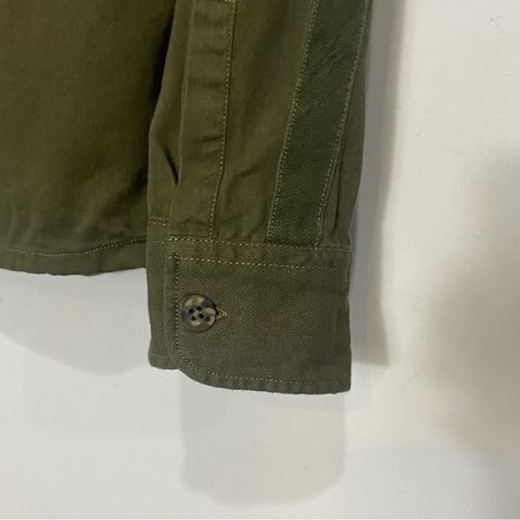 DOCKERS Men's Military Shirt Jacket - Picture 9 of 12